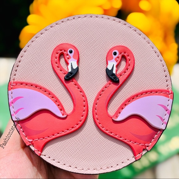 Kate spade flamingo pippa by the pool coin wallet - Picture 7 of 8